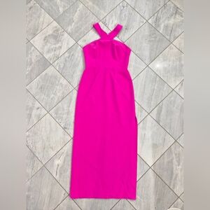 Trina Turk Hot Pink Formal Dress, size 10, EUC